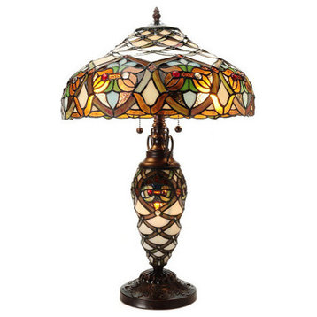Tiffany-Style Arielle Lamp