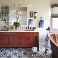 Mixing Metals Bathrooms