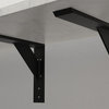 Large Shelf Countertop Support Bracket, 18"x10"