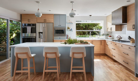 Kitchen of the Week: Party-Friendly Layout With an Upbeat Look
