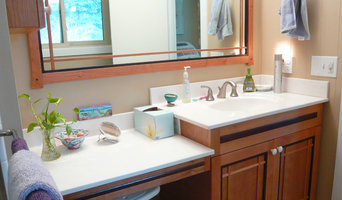 Grover bathrooms. Greene & Greene Craftsman style.