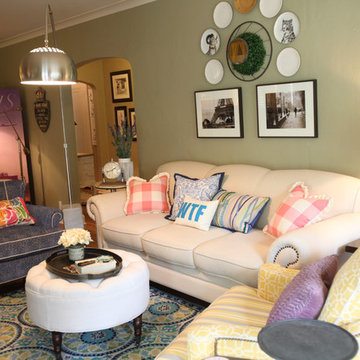 Eclectic Living Room