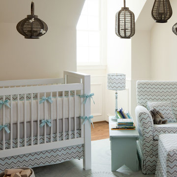 A Gender Neutral Nursery - Mist and Gray