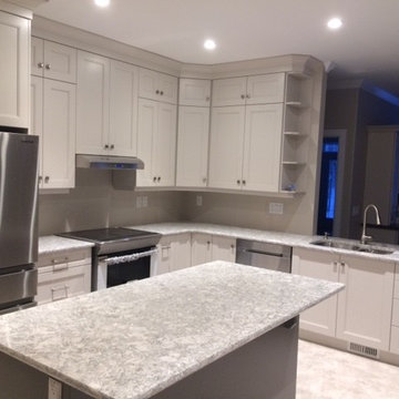 Willow and Gauntlet Grey Kitchen (New Build)