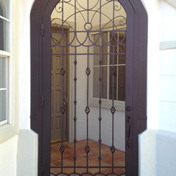 Jalisco Arched Entryway - Front Doors
