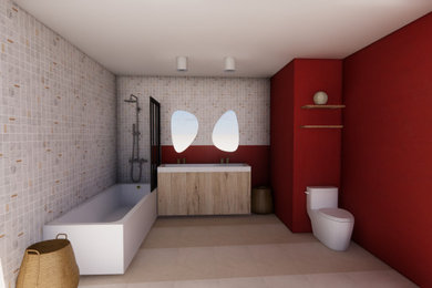 VAUREAL - Projet Casablanca | Rénovation salle de bain