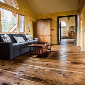 Fumed White Oak with Circle Saw Marks