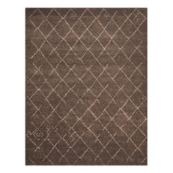 Safavieh - Safavieh Tunisia TUN1511-KKH Dark Brown 8'0 x 10' Rectangular - Area Rugs