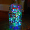 LED Waterproof 50 Mini String Lights With Timer, Set of 2, Multi Color