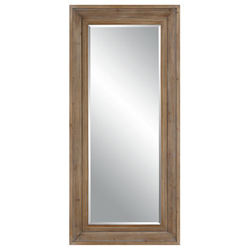 Uttermost 09913 Missoula Large Natural Wood Mirror