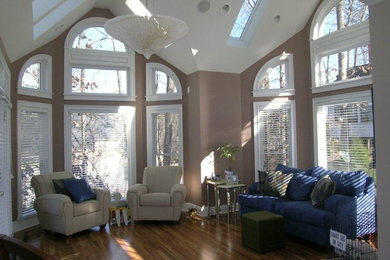 Inspiration for a transitional sunroom remodel in Atlanta