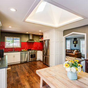 Eclectic Kitchen with Modern Functionality, Designed By: Janis Manacsa