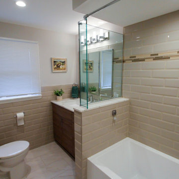 Hall bathroom in Scotch Plains