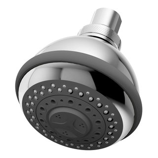 4-163 Canterbury 1-Spray 4 In. Fixed Showerhead In Polished Chrome