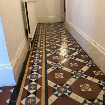 Repairs to a Victorian Hallway Floor in Harlesden