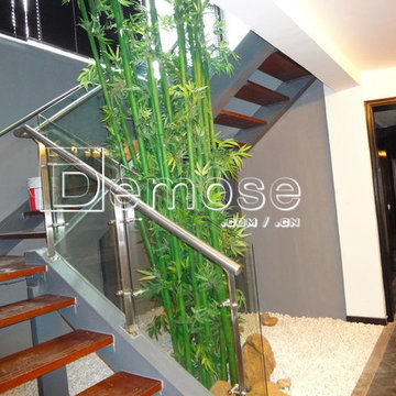 Nanhai Exhibition staircase and railing engineering