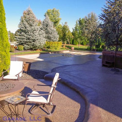 Pool and Patio Premium Concrete Coating - After - Products