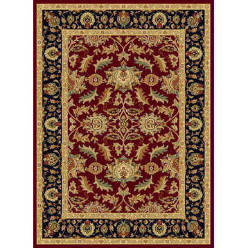 Yazd 1744-310 Area Rug, Red, 3'3"x5'3"