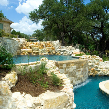 Cordillera Ranch Vanishing Edge Pool/Spa/Outdoor Living/Landscape