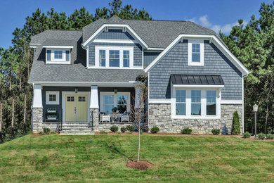Arts and crafts exterior home photo in Richmond