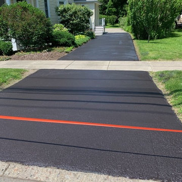 Residential Asphalt Driveway Sealcoating #3