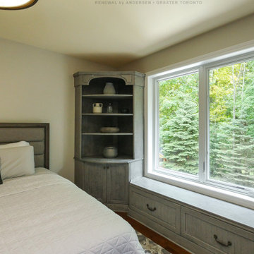New Windows in Splendid Bedroom - Renewal by Andersen Greater Toronto, Ontario