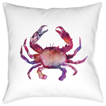 Galaxy Crab Indoor Pillow, 18"x18"