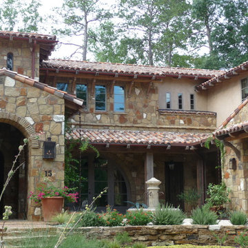 Clay tile roofing