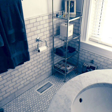 Project Subway&Hexagon Tile Bathroom - Pic 5