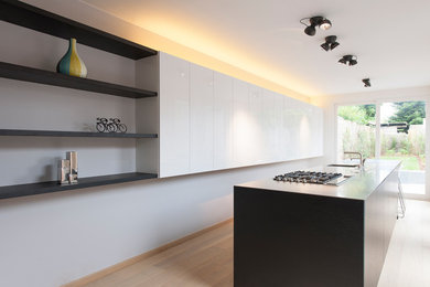 Inspiration for a contemporary kitchen remodel in Other
