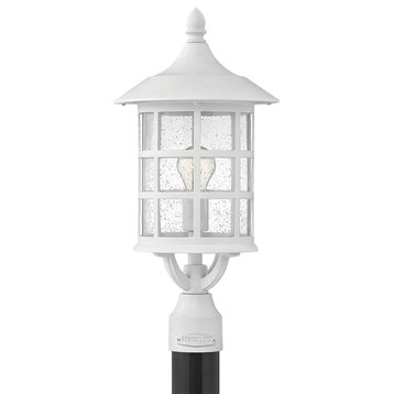Hinkley Lighting 1801 Freeport 1 Light 20.25" Tall Post Light - Classic White
