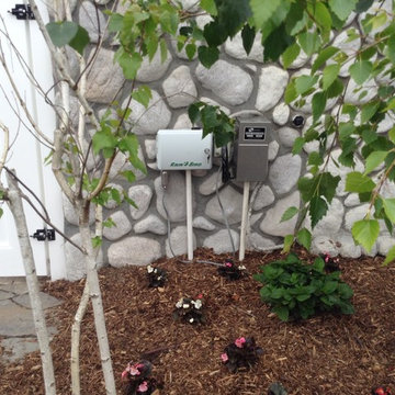 Sprinkler Timer and Plants