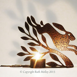 HARE AND BAY TEALIGHT HOLDER - Products