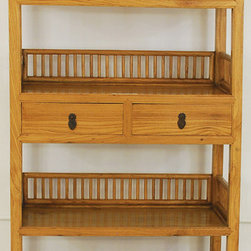 Asian Bookcase, Display & Curio Cabinet - Bookcases