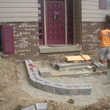 Photo at start of construction