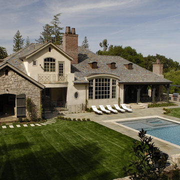 Backyard Deck and Pool