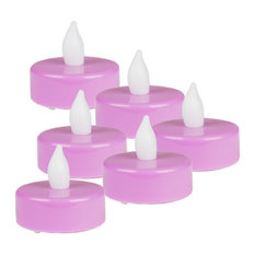 LED-24 Flameless LED Tealight Candles, 24 Pieces VIOLET