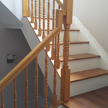 Hardwood Stair re-finish