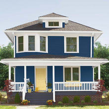 blue house