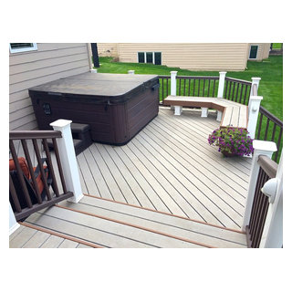 West Des Moines Deck and Pergola Project, 2011 - Traditional - Deck ...