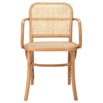 Safavieh Keiko Cane Dining Chair, Natural