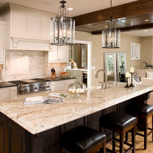 kitchen - different granite on island vs surrounding