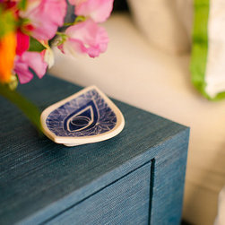 Custom Grasscloth End Tables - Nightstands And Bedside Tables