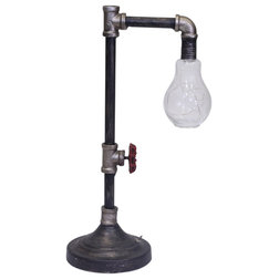 Industrial Table Lamps by Sagebrook Home