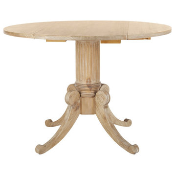 Marlow Drop Leaf Dining Table Rustic Natural
