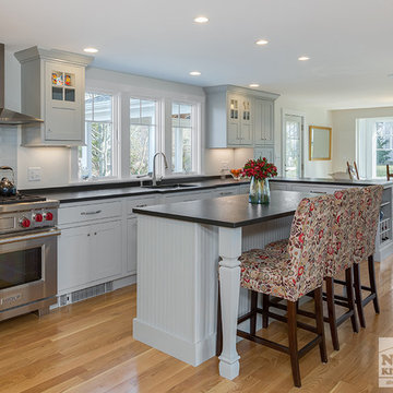 Showplace Inset Gray Kitchen
