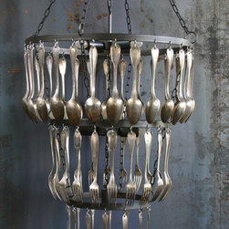 Brocante Three Tier Chandelier - Chandeliers