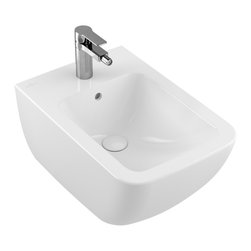 Legato Bidet Angular White Alpin - Bathroom Fixtures