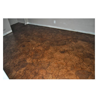 Brown Paper Bag Floor On Concrete And Wood: A Simple Guide to Inexpensive  and Be - New York - by HomeClick