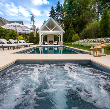 Burr Ridge Swimming Pool and Hot Tub Project